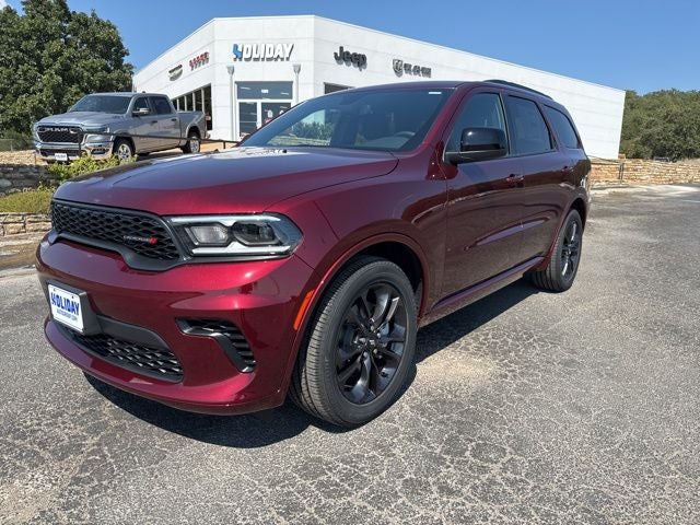 2026 Dodge Durango DURANGO GT RWD in Octane Red Pearl-Coat Exterior Paint — front three-quarter view